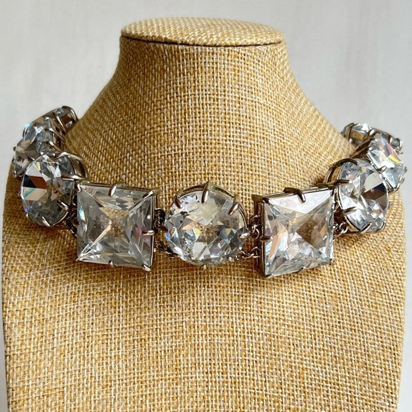 Large Stone Wedding Headpiece/Necklace